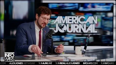 ALEX JONES - INFOWARS LIVE - ALEXJONES.NETWORK - THERE'S A WAR ON FOR YOUR MIND! ➡ THE ALEX JONES SHOW • WAR ROOM WITH OWEN SHROYER • THE AMERICAN JOURNAL WITH HARRISON SMITH • SUNDAY NIGHT LIVE WITH CHASE GEISER