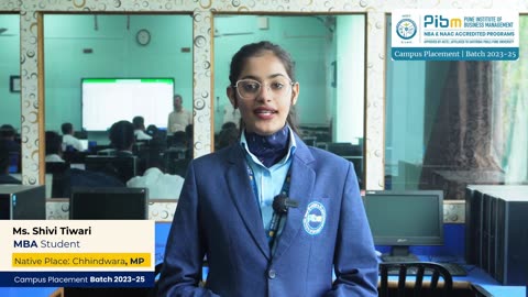 Batch 2023-25 Placements – Ms. Shivi Tiwari at Deloitte