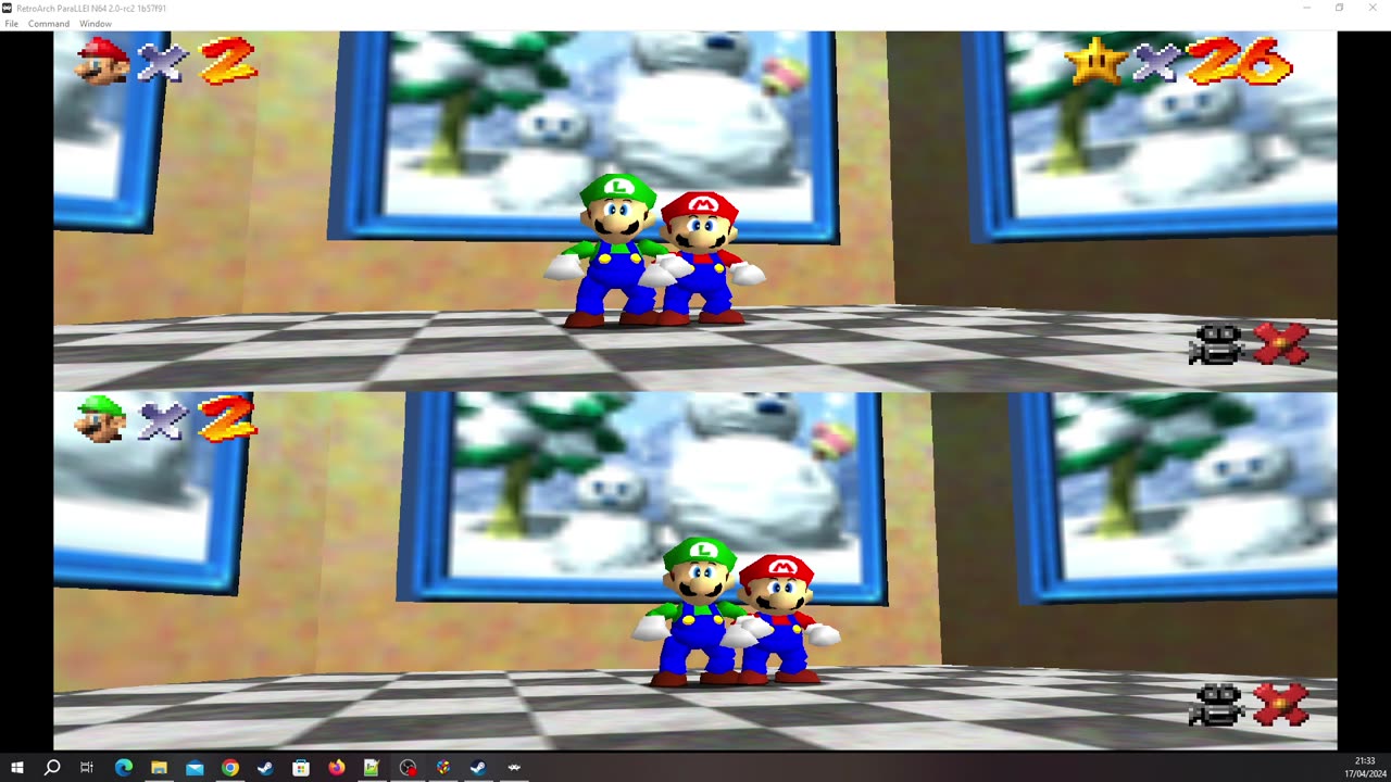 Super Mario 64 Multiplayer Splitscreen [RA] - Episode 1 [NC]