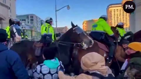 Reminder of the protests in Canada during the pandemic