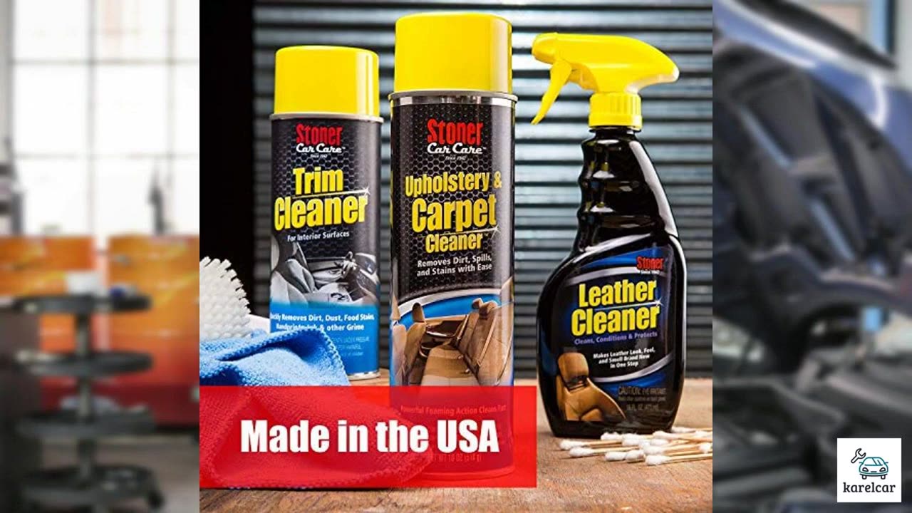Stoner Car Care 91144 18-Ounce Upholstery and Carp