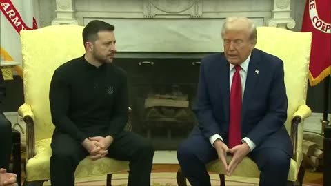 FULL Video President Donald Trump's meeting with Ukraine President Zelenskyy turns tense