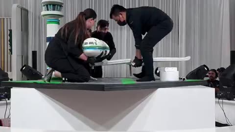 Cake was prepared for Saudi Airlines ambassadors ✈️