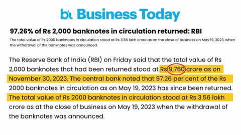 Why was the ₹2000 note banned?"