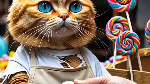 A journey of poor little cat(joro journey) 🥲 #ai #story #cat