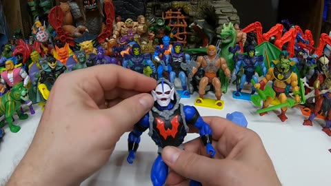 Masters of the Universe Cartoon Collection Hordak Review And Look At My Hordak Collection!