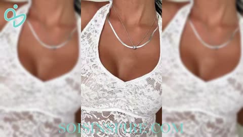 Lace Halter Neck Cami