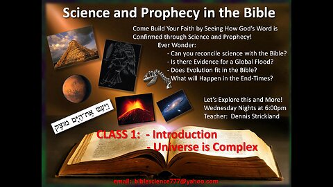 SPB Class 1: Introduction / Universe is Complex