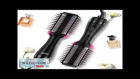 VEVOR Hair Blow Dryer Brush Ionic Hair Dryer and Styler with 2.95" Review