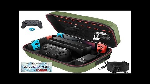 Switch Case for Nintendo Switch and Switch OLED Model Portable Full Protection Review