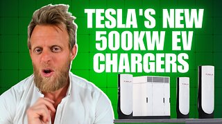 Tesla's plan to build 500kw mega fast EV chargers at extreme low cost