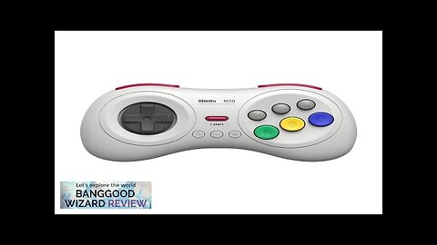 8BitDo M30 bluetooth Game Controller 6-key USB Type-C Rechargeable Wireless Gamepad Review