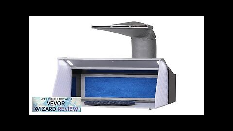 VEVOR Airbrush Spray Booth Portable Hobby Airbrush Paint Spray Booth Kit Review