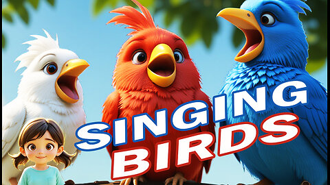 Morning Birds Sing Along song for Preschoolers, Toddlers, and Kids