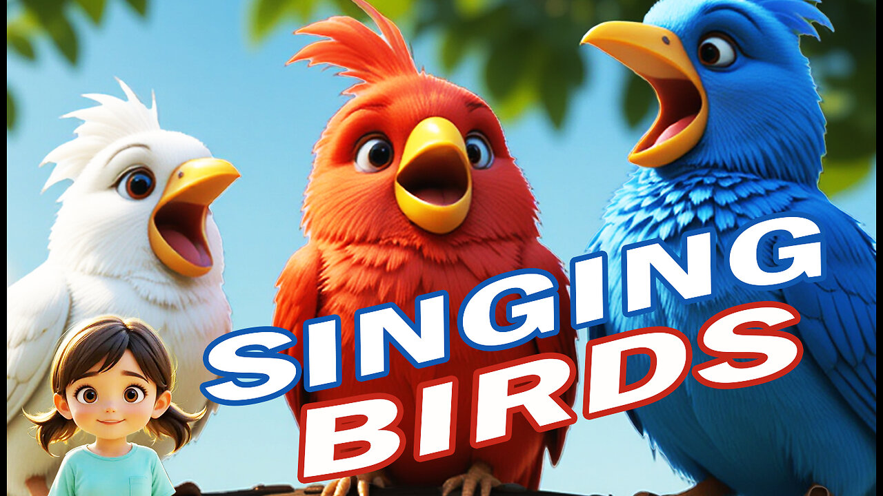 Morning Birds Sing Along song for Preschoolers, Toddlers, and Kids