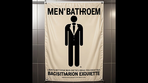 Men's Room Etiquette!