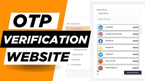 How to create OTP Verification Website