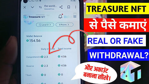 Treasure NFT buy and sell kese kre