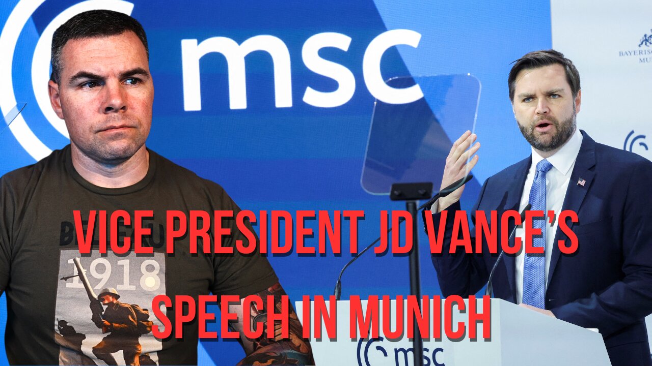 Vice President JD Vance's Speech In Munich