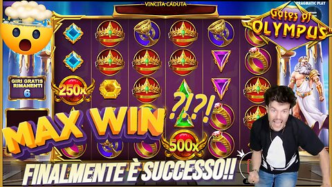 🤯MAX WIN?!!💣 FINALMENTE x500!!😱🔥 GATES OF OLYMPUS⚡SLOT ONLINE🎰BIG WIN💸