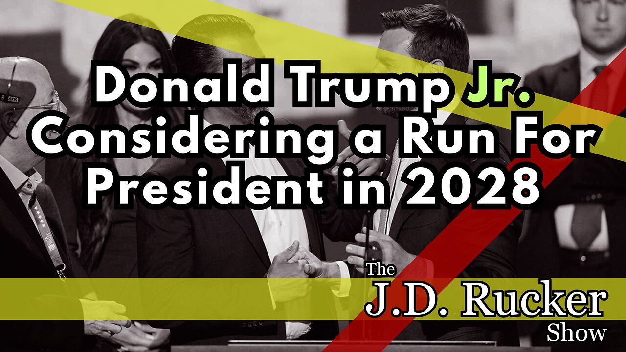 Donald Trump Jr. Considering a Run For President in 2028