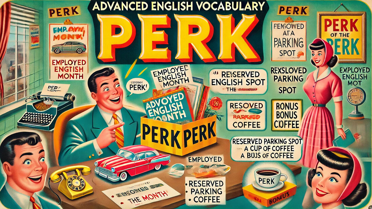 Vocabulary and Pronunciation "PERK" Advanced English