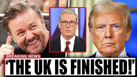 Ricky Gervais RESPONDS To Donald Trump REJECTING Kier Starmer