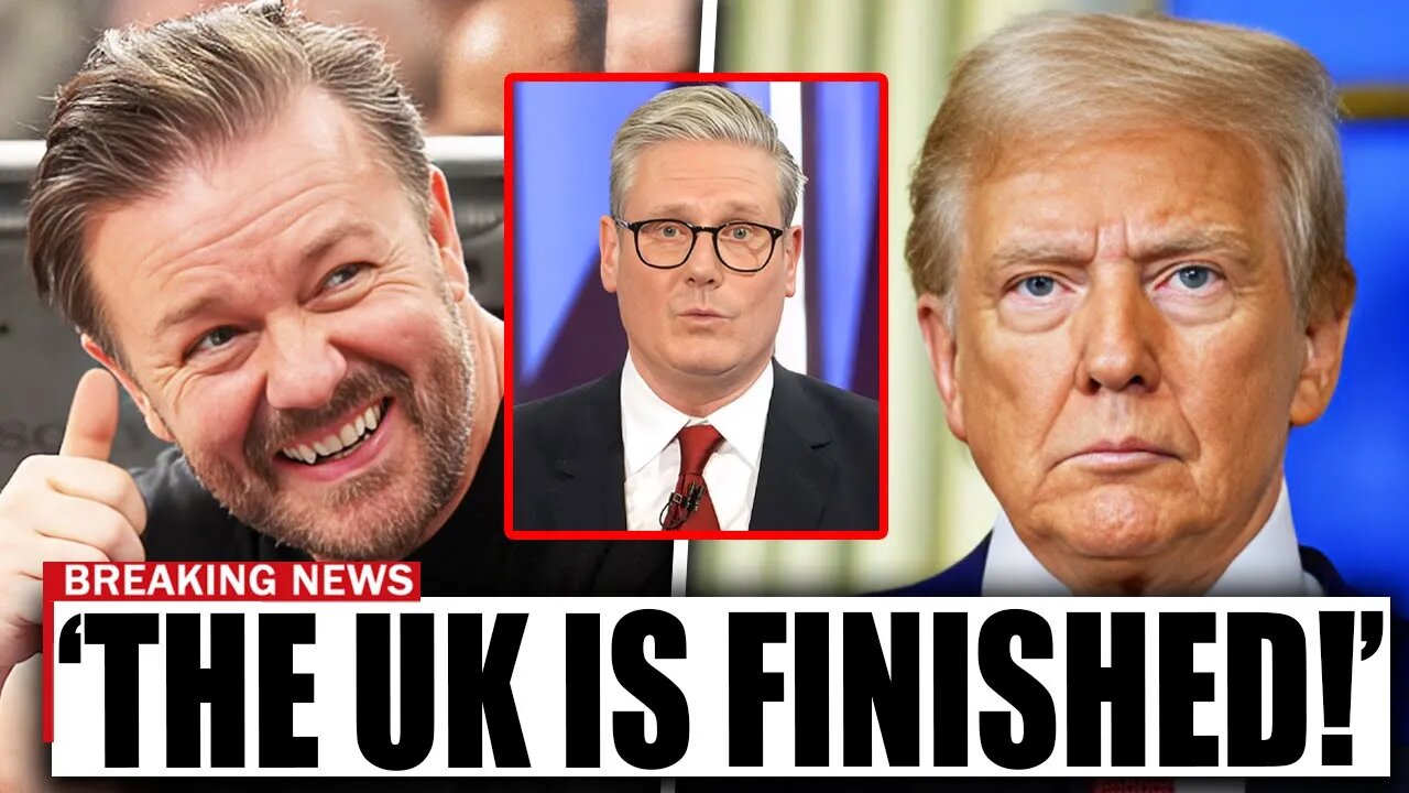 Ricky Gervais RESPONDS To Donald Trump REJECTING Kier Starmer