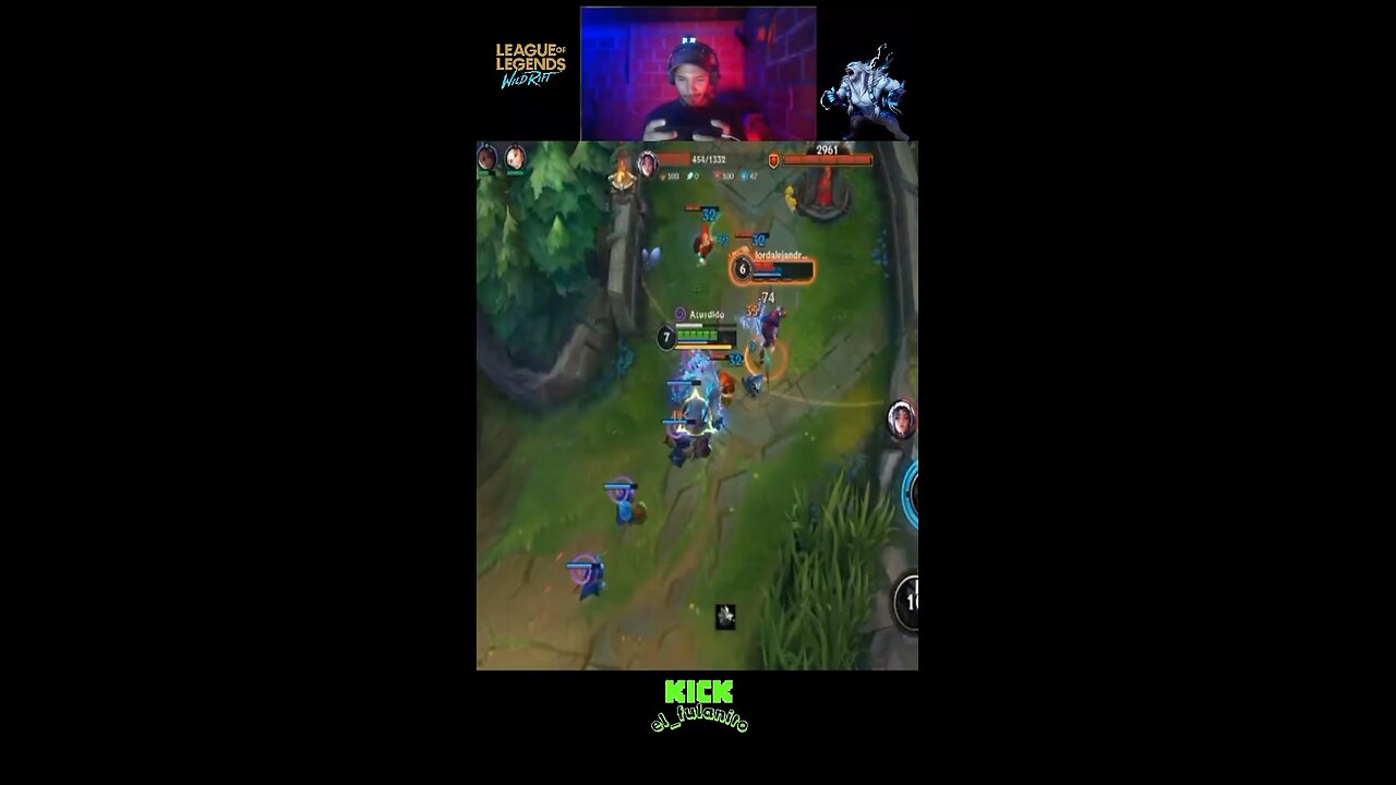 "VOLIBEAR vs 2: ¡El DIOS del TRUENO los APLASTÓ! ⚡🐻🔥" #wildrift #creadoresdecontenido #streamer