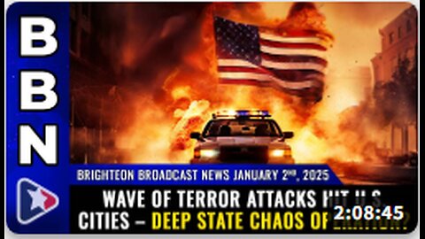 Brighteon Broadcast News, Jan 2, 2025 – Wave of TERROR ATTACKS hit U.S. cities – deep state CHAOS?