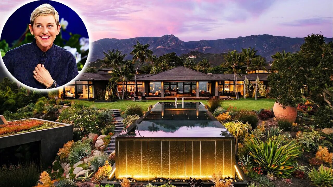 Inside Ellen Degeneres' $27 Million Montecito Mansion