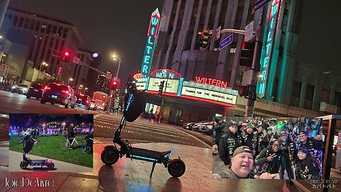 🛴💨💯🤙Electric Scooter Tour: Los Angeles Critical Mass 2024 Christmas New Year Finalé😎Hype Version