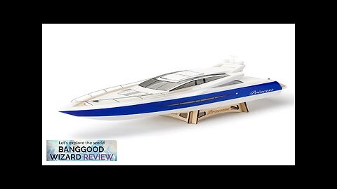 TFL 1105 Princess 960mm 2.4G Glass Fiber Hull Electric Rc Boat 120A Review