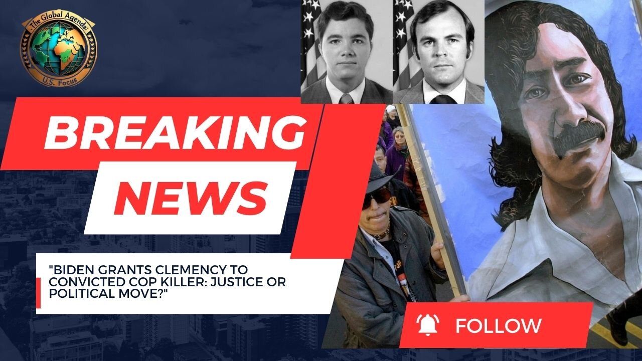 Biden Grants Clemency to Convicted Cop Killer Leonard Peltier | FBI Agents Betrayed?