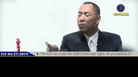 2019.04.27.MilesLive：The CCP can crash the Wall Street over night, do you believe it ?！