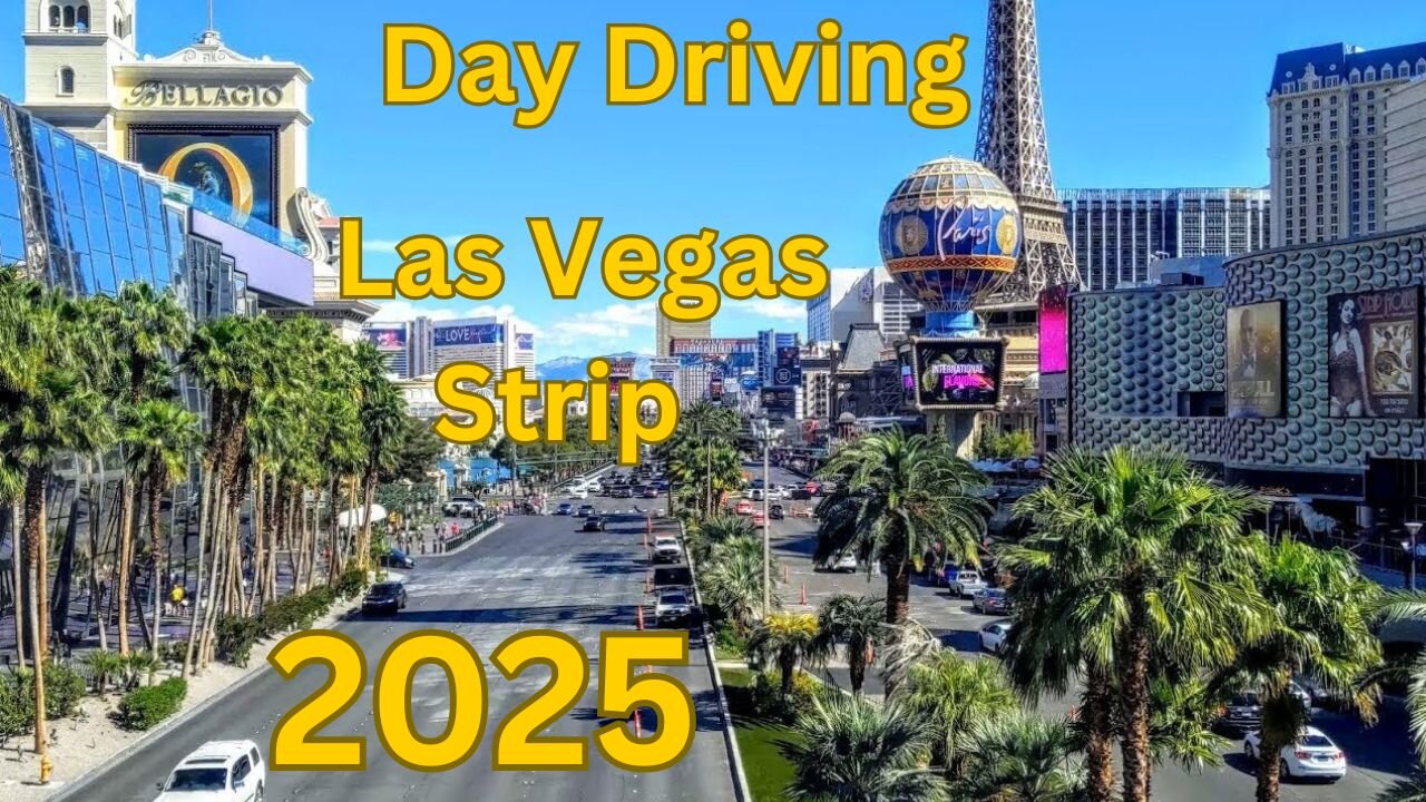 Day Driving Las Vegas Strip 2025