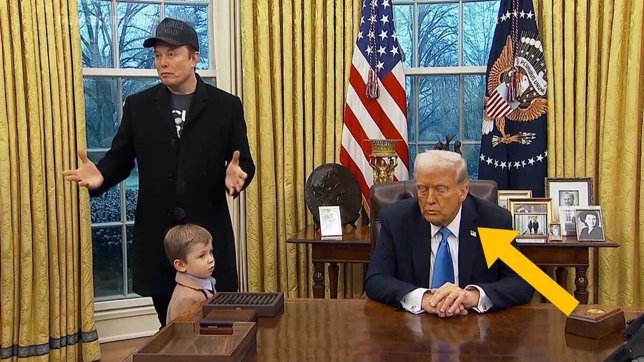 Trump looks FURIOUS as Elon takes over Oval Office