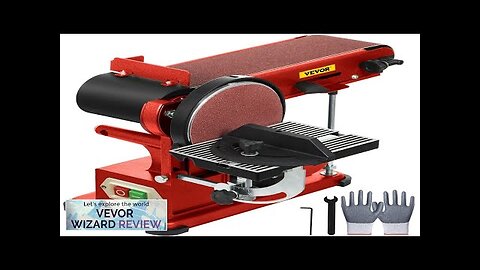 VEVOR Belt Disc Sander 4x36inch and 6inch Disc Benchtop Disc Sander 375WDisc Review