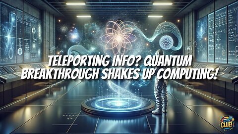 Teleporting Info? Quantum Breakthrough Shakes up Computing!