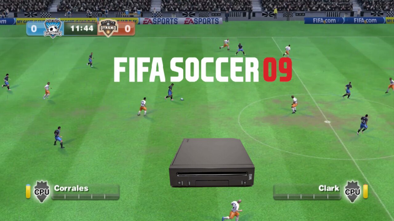 [Wii] FIFA Soccer 09 All-Play: San Jose EarthQuakes vs Houston Dynamo