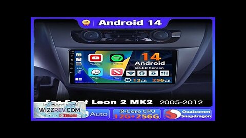 Android 14 Navigation Multimedia Player For Seat Leon 2 MK2 LHD 2005 Review