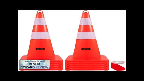 VEVOR Safety Cones 10PCS 28" Traffic Cones PVC Orange Construction Cones 2 Review