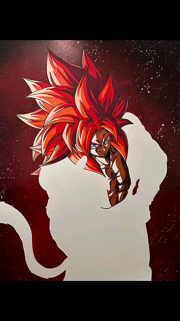 Drawing a Gogeta SSJ 4 ✍️