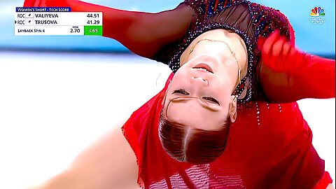 Aleksandra Trusova Sasha TRUSOVA🇷🇺🥈Short Program 2022 Beijing OG (NBC.4K)