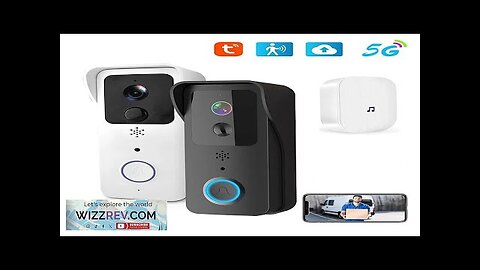 Guudgo 5G 2.4G WiFi Video Doorbell 1080P Tuya Outdoors Wireless Intercom Human Review