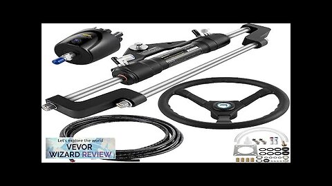 VEVOR Hydraulic Boat Steering Kit 300HP Hydraulic Steering Kit Helm Pump Hydraulic Review