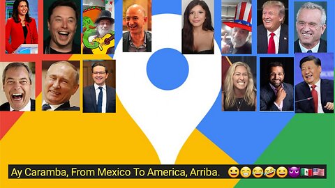 Google Maps Applies Name Changes From Donald Trump. 😁😂🤣😆😈🇲🇽🇺🇸