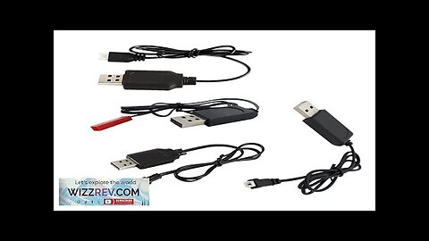 1S 3.7V USB Charging Cable Charger Micro-USB PH1.25 JST SM Plug Review