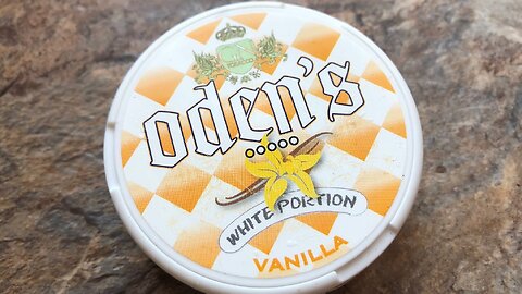 Oden's Vanilla (White Portion) Snus Review