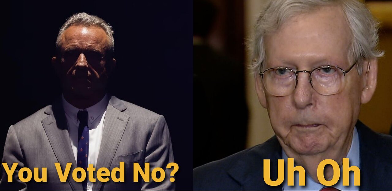 RFK Jr. Confirmed By US Senate & Mitch McConnell Was The Only No Vote For The GOP